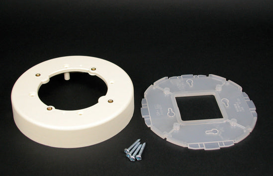 2337A Round Box Extension Fitting in Ivory
