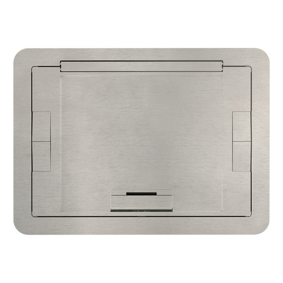 Evolution™ EFB6810 Flush Style Cover with Floor Insert in Satin Nickel