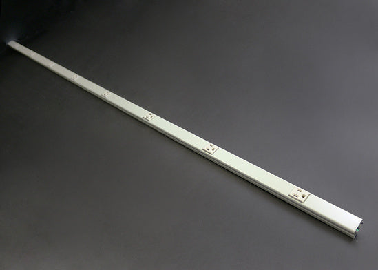 V20GB609 Steel Plugmold® Multioutlet System in Ivory