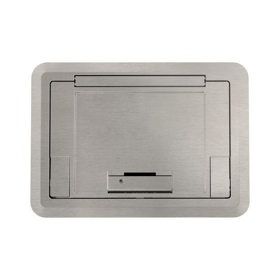 Evolution™ EFB45 Surface Style Cover with Floor Insert in Satin Nickel