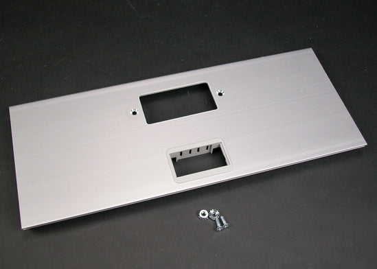 AL5256-G2A Large Multi-Channel Raceway GFCI and 2A Mini Adapter Cover Plate