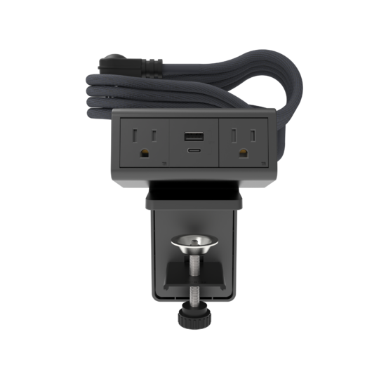 dash™ 3-Cube Desktop Power Center in Graphite