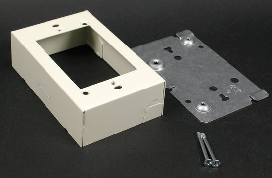 5741WH Switch and Receptacle Box Fitting in White