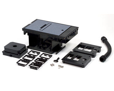 XB814CLVGY Outdoor Ground Box Two Gang Low Voltage Box for Communication and AV in Gray