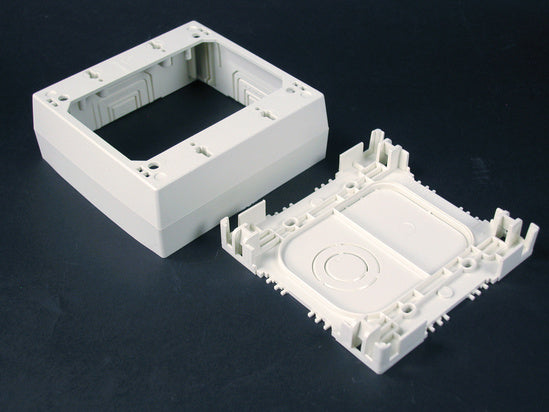 NM2048-2 Sure-Snap Deep Device Box in Ivory