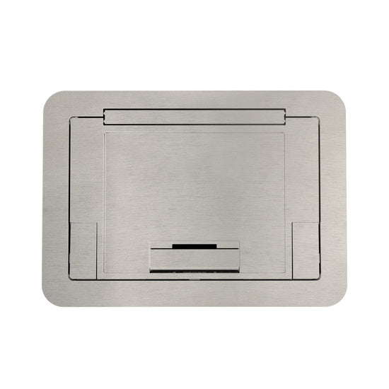 Evolution™ EFB45 Flush Style Cover with Floor Insert in Satin Nickel