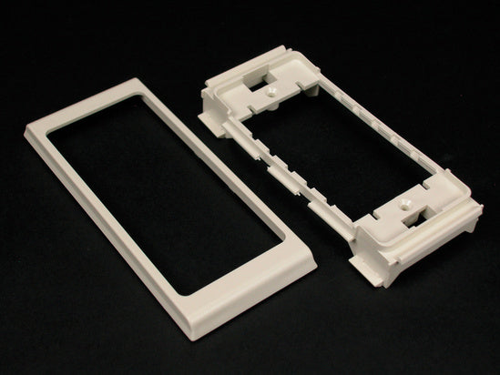 40N2F31V CableSmart 40N2 Twin Cover Device Bracket Fitting in Ivory