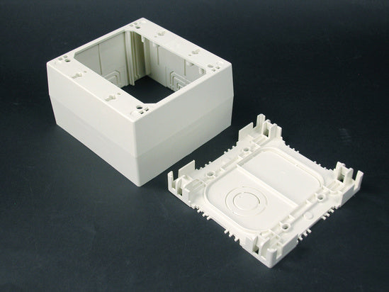 NM2044-2FW Extra Deep Device Box Fitting in Fog White