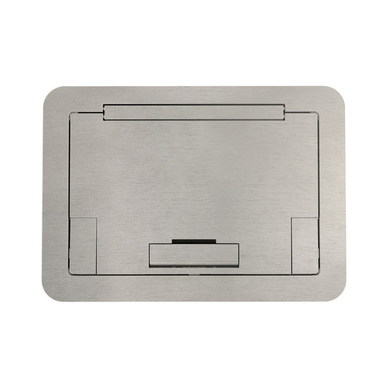 Evolution™ EFB45 Flush Style Cover with Solid Lid in Satin Nickel