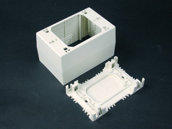 NM2044-FW Extra Deep Device Box Fitting in Fog White