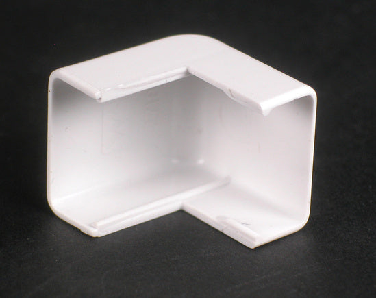 2718-FW Uniduct® External Elbow Fitting in Fog White