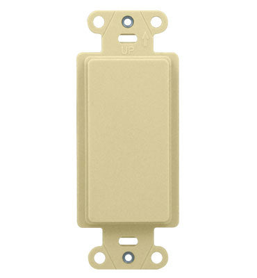Blank Decorator Outlet Strap in Light Almond