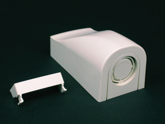PN10F21WH Eclipse™ PN10 Entrance End Fitting in White