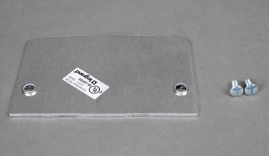 500B Blank Faceplate