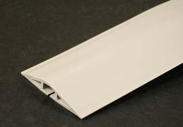 CDI-5 Corduct 5 ft Overfloor Cord Protector in Ivory