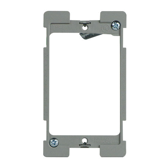 1-Gang Low Voltage Old Work Mounting Bracket with QuickConnect