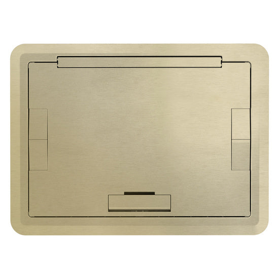 Evolution™ EFB6810 Surface Style Cover With Solid Lid in Satin Brass