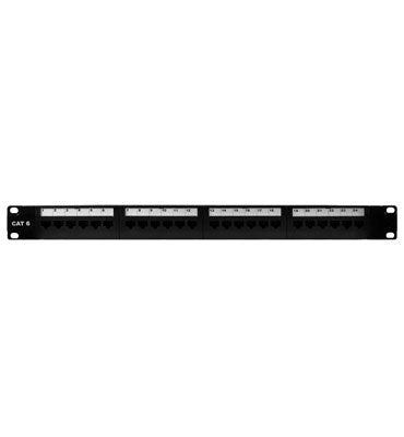 Cat6 24-Port Rack Mount Patch Panel