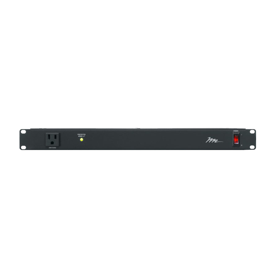 Horizontal Power Distribution, 9 Outlet, 15 Amp