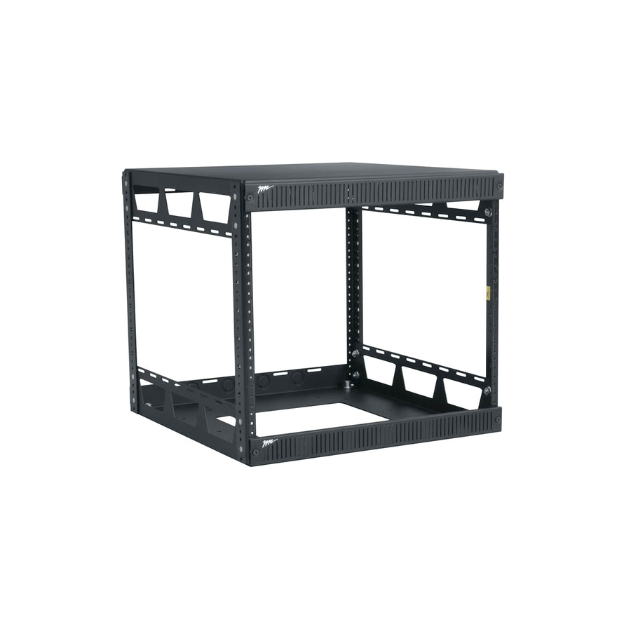 8 RU Slim 5 Series 19-1/8 Inch Wide Rack Frame, 26 Inches Deep