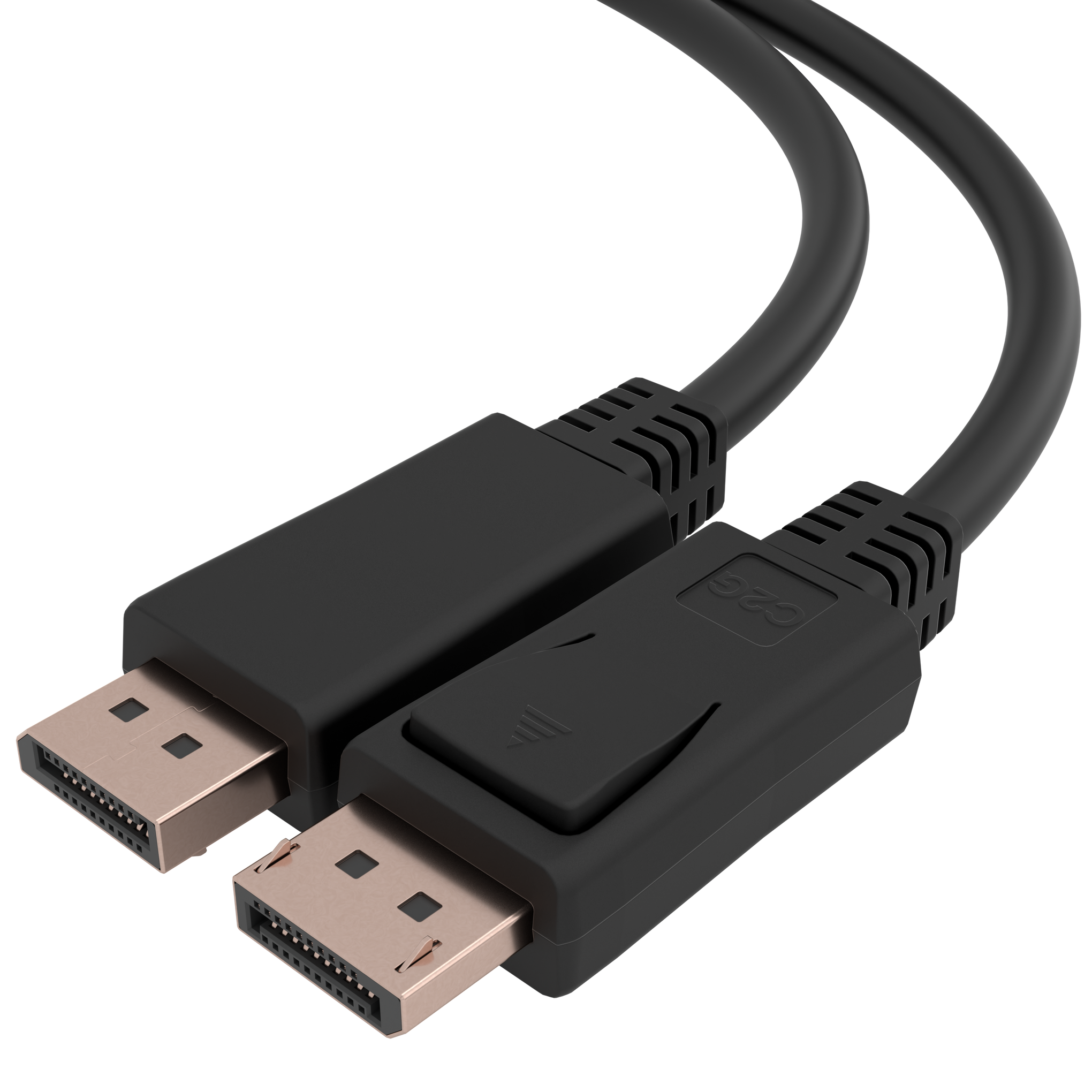 C2G50112 - C2G - 3ft (0.9m) C2G TAA Compliant DisplayPort Cable with Latches8K 60Hz