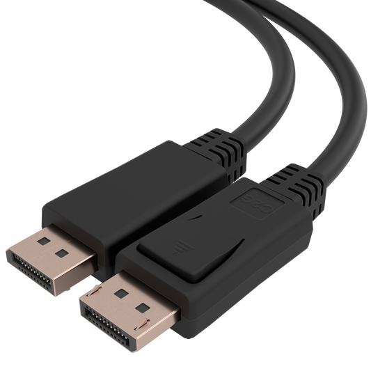 C2G50112 - C2G - 3ft (0.9m) C2G TAA Compliant DisplayPort Cable with Latches8K 60Hz